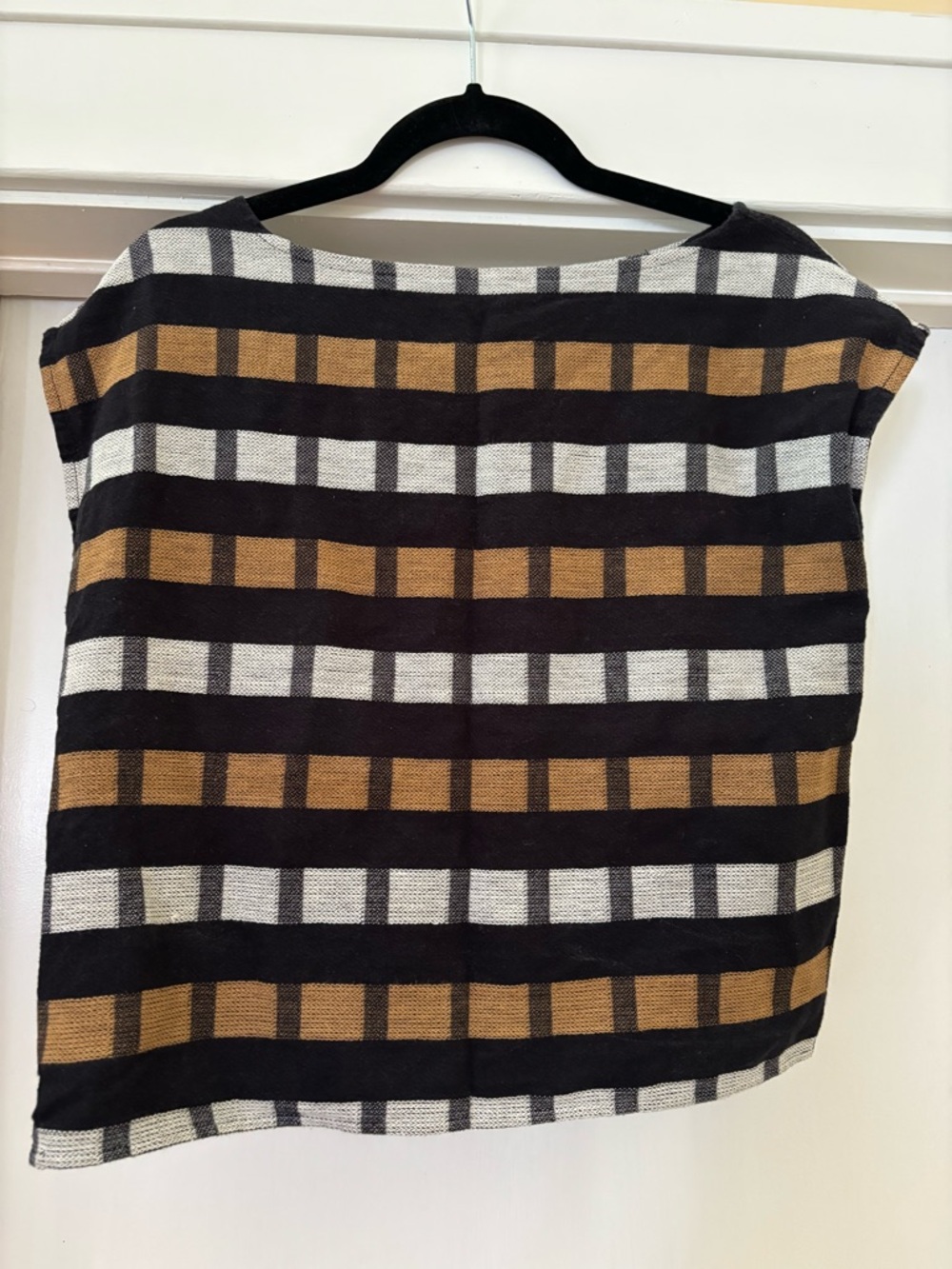 Ace & Jig Plaid Shell Top